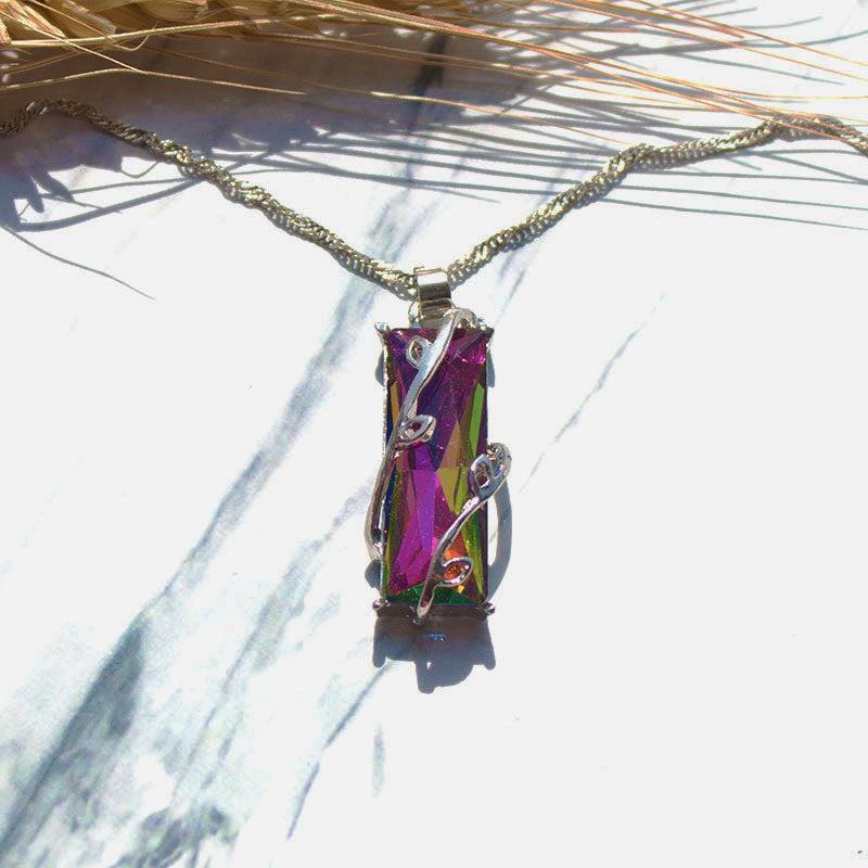 Wholesale crystal leaf earrings
